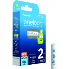 Uzlādējams eneloop aaa 800 mah 2 gab.