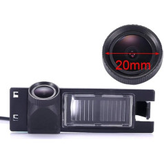 Kalakus Car Reversing Camera Waterproof Rear View Camera Parking Aid Reversing System for Buick Excelle GT XT/Regal/Opel Vectra C/Astra H/Corsa D/Zafira B/Tigra Meriva A/Insignia/Fiat Dobl (No. 8039B)