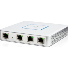 Ubiquiti Networks Ubiquiti USG tīkls/maršrutētājs (3 gigabitu Ethernet porti, UniFi kontrolieris)