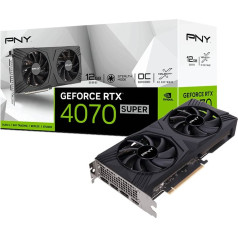 Grafiskā karte geforce rtx 4070 super 12gb verto dual fan oc