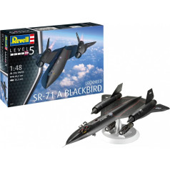 Plastmasas modelis lockheed sr-71 blackbird 1/48