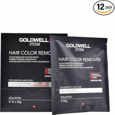 Goldwell , System krāsu noņēmējs matiem, matu krāsošana, 12 x 30 g.