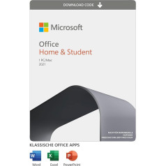 Microsoft Office 2021 | Home & Student | 1 ierīce | 1 lietotājs | PC/Mac | Aktivizēšanas kods pa e-pastu