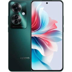 OPPO Reno11 F 5G 8+256GB, Android viedtālrunis bez līguma, mobilais tālrunis, 120Hz 6,7 collu OLED, Dimensity 7050 5G, 64MP AI trīskāršā kamera, SUPERVOOC 67W, 5000mAh akumulators, ātrās uzlādes funkcija,