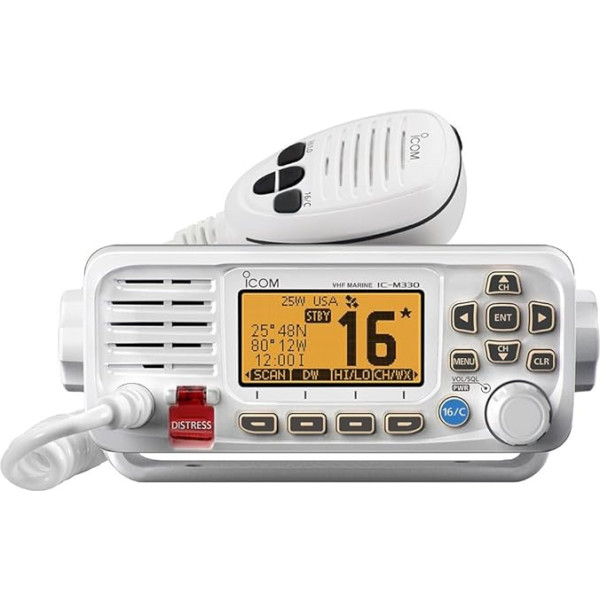 W2B - VHF stacionārais stiprinājums - VHF stacionārais stiprinājums - VHF Basic, kompakts, ar GPS, balts