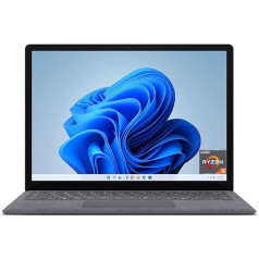 Microsoft Microsoft Microsoft Surface Laptop 4, 13,5 collu klēpjdators (Ryzen 5, 8 GB RAM, 256 GB SSD, Win 11 Home), platīns