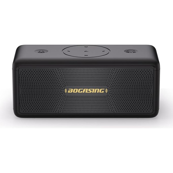 BOGASING Bluetooth skaļrunis M5 Music Box Portable, 40 W Surround Stereo skaņa un spēcīgi basi, 30H akumulators, IPX7 ūdensizturīgs, ekvalaizeris, bezvadu, Bluetooth kaste, USB stick āra lietošanai