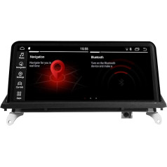 Koason E70 E71 10,25 collu ekrāna monitors Android10 Audio Video Media Stereo GPS navigācijas atskaņotājs BMW X5 X6 X5M X6M 2007-2010 CCC Multimedia displejs