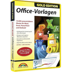 Office priekšraksti - 15.000 priekšrakstu par Office 2024, 2021, 2019, 365, 2016, 2013, 2010 für Windows 11 / 10 / 8.1 / 8 / 7