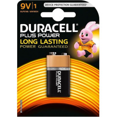 Duracell -Pile 50198634OB 9 V Power Plus 10 gab. iepakojums