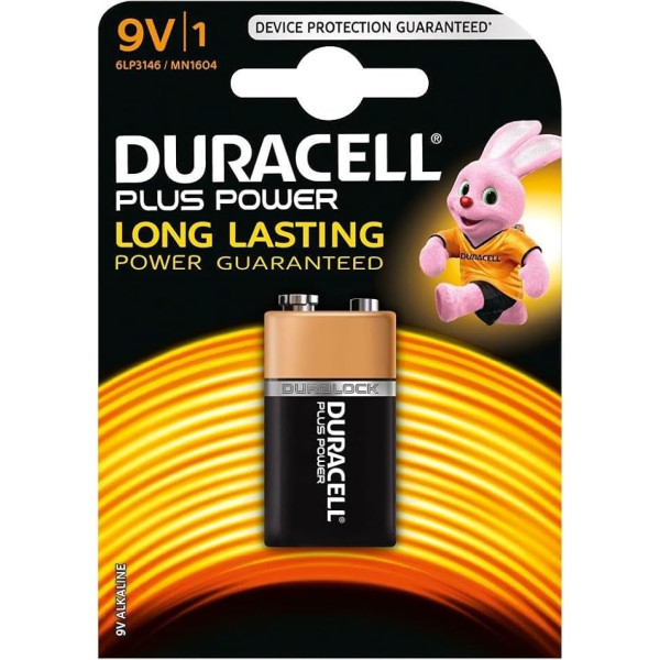 Duracell -Pile 50198634OB 9 V Power Plus 10 gab. iepakojums