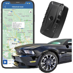 Winnes 4G GPS sekotājs 20000 mAh, ļoti ilgs gaidīšanas laiks, GPS izsekošanas ierīce reāllaika pozicionēšanai, ūdensizturīgs IP67, spēcīga magnētiskā adsorbcija, APP/attālinātā displeja vadība TK918