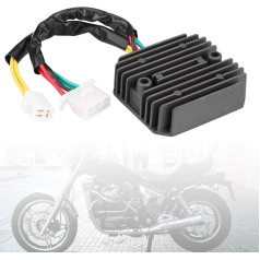 KIMISS motociklu sprieguma regulators, motociklu regulatora sprieguma taisngrieža taisngriezis Alumīnija sakausējuma motociklu taisngrieža regulators VF750C MAGNA VF700C VF700 VT800C GL500