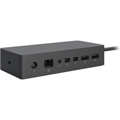 Microsoft 1661 Dock Stationen für Mobiltelefone (Microsoft Surface Cover, planšetdators, Microsoft Surface Pro 3, Surface Pro 4-Oberflächenbuch, Schwarz)