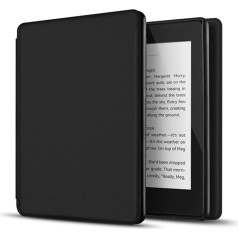 TNP Hülle für Kindle Paperwhite 10. Generation 2018 Modell PQ94WIF, Kindle Case für Amazon Kindle Paperwhite 6-Zoll, mit Auto Einschlafen/Aufwachen Funktion, superleichte Hülle, Schwarz