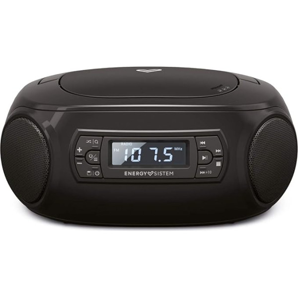 Energy Boombox 3 (Bluetooth stereo skaļrunis, pārnēsājams CD atskaņotājs, USB MP3 atskaņotājs, FM radio skaņas mašīna)