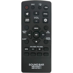 VINABTY AKB74435311 AKB74375511 Sound Bar Replacement Remote Control for LG Soundbar LAS950M LAC955M.DDEULLK LAS750M.BDEULLK LAC850M.BDEULLK HS8LAC950M LAS750M LAS855M LAS751M LAC855M 0M LAC9 50M