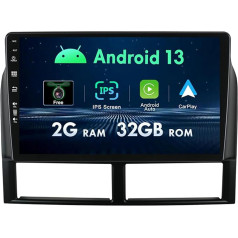 MISONDA Auto Radio Android 2 DIN da 9 pollici priekš Jeep Grand Cherokee 2004-2006 Radio Con GPS Navi Supporta Bluetooth DAB+ USB Carplay WLAN 4G MirrorLink RDS USB2G + 32G