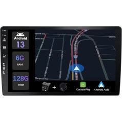 MISONDA 9 collu IPS Android Double DIN auto radio atpakaļgaitas kamera ar mikrofonu 6G+128G Carplay DSP Atbalsta DAB/WiFi/BT5.0/USB/MirrorLink/SWC/FM/AM/RDS