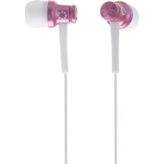 Memorex M10053 In-Ear austiņas metāliski rozā krāsā