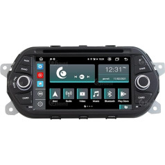 Costum fit Automobiļu radio FIAT Tipo Android GPS Bluetooth Bluetooth WiFi Dab USB Full HD skārienjūtīgais ekrāns 7 collu Easyconnect 8 kodolu procesors Balss komandas