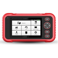 LAUNCH Europe CRP123EVO OBD2 diagnostikas rīks Auto nolasītājs Auto diagnostikas testeris Eļļas serviss/pārbaude, stūres leņķa sensors, droseļvārsts, dzinēja ABS SRS automātiskā transmisija, kodu skeneris Wi-Fi