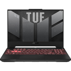 ASUS TUF TUF Gaming A15 klēpjdators | 15,6 Full HD 16:9 IPS displejs | AMD Ryzen 9 8945H | 16 GB RAM | 1 TB SSD | NVIDIA RTX 4060 | Windows 11 | QWERTZ tastatūra | Mecha Grey