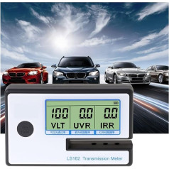 UV-Messgerät 162 Fenstertönungsmessrät Solarfilm-Transmissionsmessrät VLT UV-IR-Unterdrückungstester Schnelle Messgeschwindigkeit