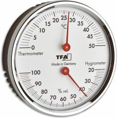 TFA Dostmann TFA termometrs/ higrometrs 45.2041.42 labākai mājas un istabas temperatūrai