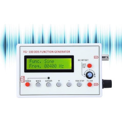 LEEZAD FG 100 DDS funkciju signālu ģenerators Sinusoidālā frekvence 1 Hz 500 Khz Viļņu forma Funkciju ģenerators Frekvenču mērītājs Skaitītājs Signalizācijas avoti Ģeneratora mērītājs