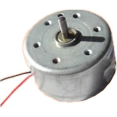 PUJIANA Motor Mini-Getriebemotor, Getriebemotor, Rundmotor 3600 U/min 300 Gleichstrommotor RF-300CA-11440 Mikromotor, Gleichstrom 3 V