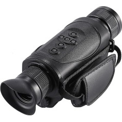 Levenhuk Atom Digital DNM200 Compact, Lightweight Day and Night Vision Telescope with Integrated LCD Display, Photo and Video Recorder