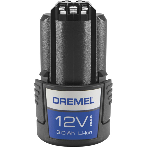 Dremel 12V3 Lithium-Ionen-Ersatzakku (12V 3Ah Akumulators - Dremel Multifunktionswerkzeug 8260), melns