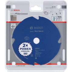 Bosch Professional 1 x Expert šķiedru cementa ripzāģa zāģa asmenim (šķiedru cementa, zāģa asmens diametrs 165 x 20 x 1,8 mm, 4 zobi, akumulatora ripzāģa piederumi)