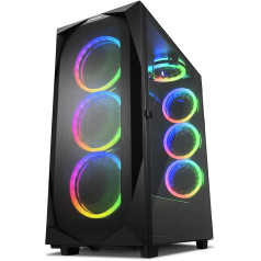 Sharkoon REV300 RGB PC korpuss 4044951032129