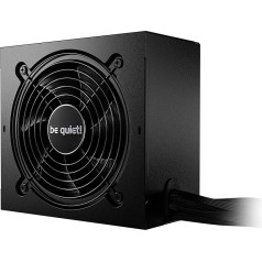 be quiet! System Power 10 850 W, 80 Plus Gold, Noise Optimised 120 mm be quiet! Fan, 2 Strong 12 V Lines, Supports Powerful GPUs, Black Ribbon Cable, BN330