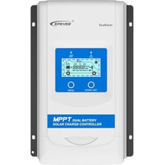 MPPT saules enerģijas regulators Dual Battery 30A 12V/24V DR 3210N Ideāli piemērots autofurgoniem