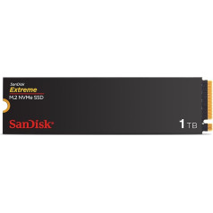 SanDisk Extreme M.2 NVMe SSD, 1 TB, Internal SSD, PCIe Gen 4.0, up to 5,150 MB/s, nCache Technology