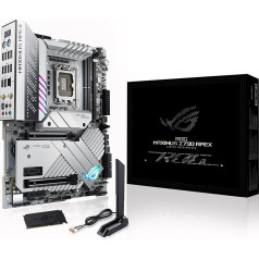 ASUS ROG Maximus Z790 Apex Gaming Motherboard Socket Intel LGA1700 (ATX, DDR5 Memory, 5X M.2, USB 3.2 Gen 2x2, PCIe 5.0, WiFi 6E, Aura Sync)