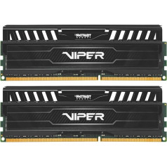 Patriot Memory Viper 3 PV316G160C9K Black Mamba 16GB (1600MHz, CL9, 2x 8GB) DDR3-RAM atmiņas komplekts