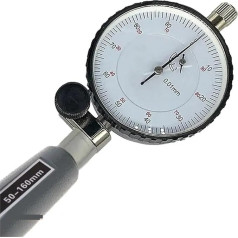 BADIKA Bore Gauge caurumu diametra mērinstruments, iekšējā diametra mērinstruments, mērīšanas stienis, instrumenti dziļu caurumu mērīšanai, zondes diametra mērinstruments (50-160 mm)