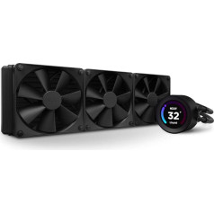 NZXT Kraken Elite 360 - Universāls šķidruma dzesētājs - 12 cm - 78,02 cfm - melns