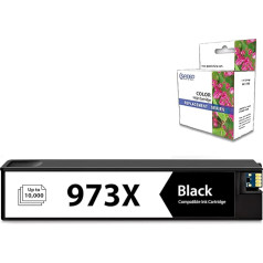 Tintes kasetne, kas saderīga ar HP 973X Black 973XL XL XL printeri PagEWIDE PRO 477DW 577DW 452DW 477DN 452DN 577Z