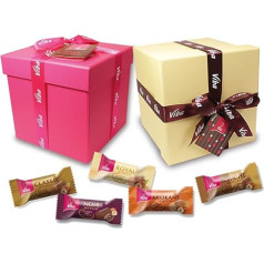 Viba 's Cute Gift Box 70 Small Minis Nougat Dāvanu iepakojums 700g