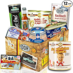 DDR dāvanu komplekts - sirsnīga austrumu kaste - DDR produktu dāvana