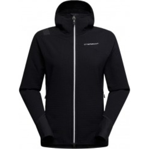 Jaka BRISTEN Thermal Hoody W L Black/White