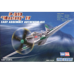 Plastmasas modelis p-51d mustang iv