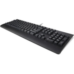 Tastatūra usb preferred pro melna us angļu ar eiro simbolu (103p) 4x30m86918