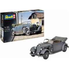 Plastikāta modelis transportlīdzekļa tips 320 w142 kabriolets 1/35