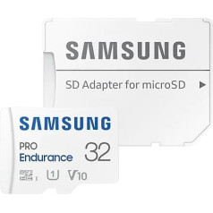 Microsd atmiņas karte mb-mj32ka/eu pro endurance 32gb + adapteris